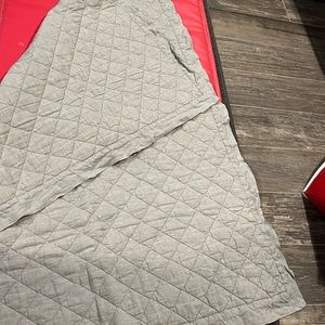Pottery Barn Kids Belgian Flax Linen Baby Quilt